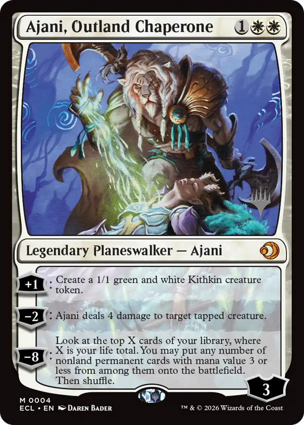 Ajani, Outland Chaperone (pecl)