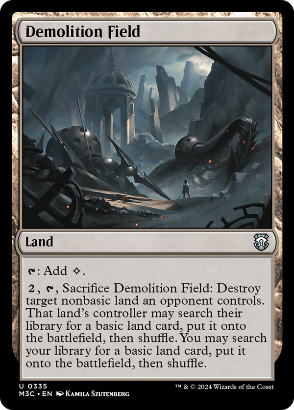 Demolition Field (m3c)