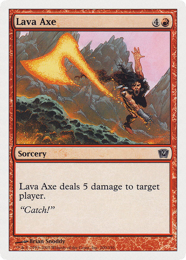 Lava Axe (9ed)