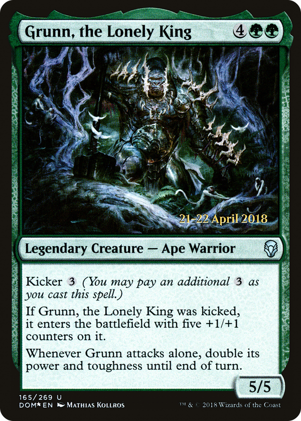 Grunn, the Lonely King (pdom)
