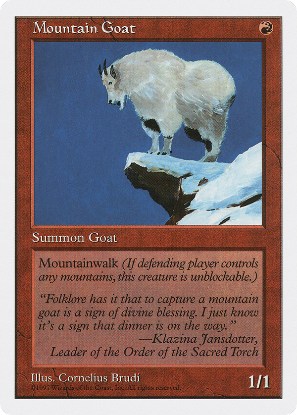 Mountain Goat (5ed)
