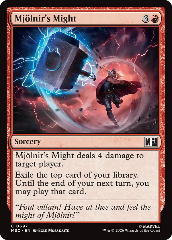 Mjölnir's Might (msc)