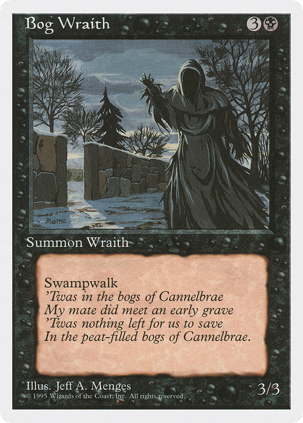 Bog Wraith (4ed)