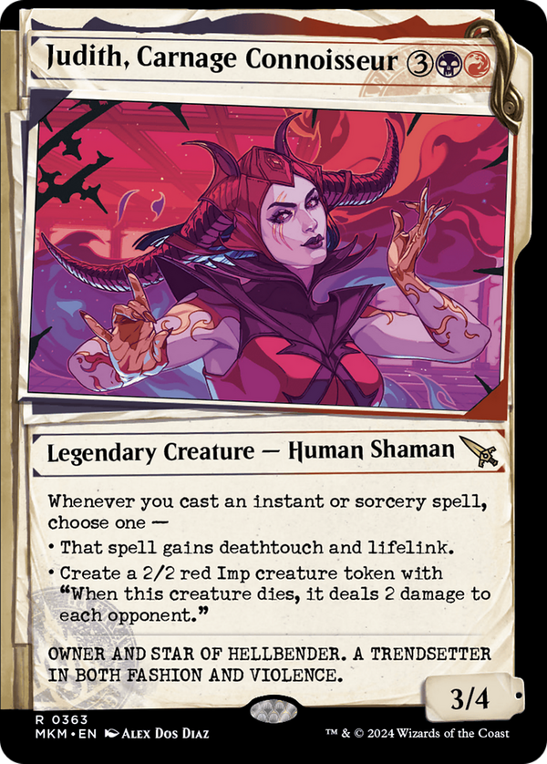Judith, Carnage Connoisseur (mkm)