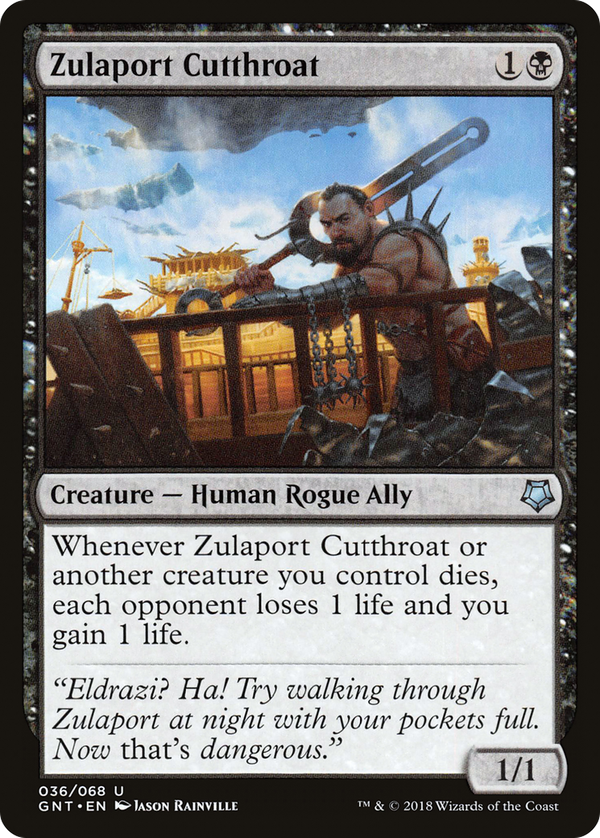 Zulaport Cutthroat (gnt)
