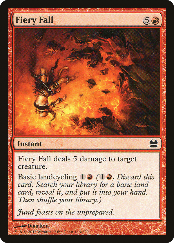 Fiery Fall (mma)