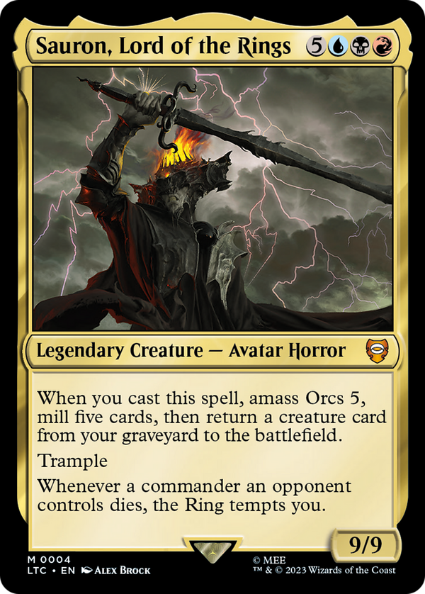 Sauron, Lord of the Rings (ltc)