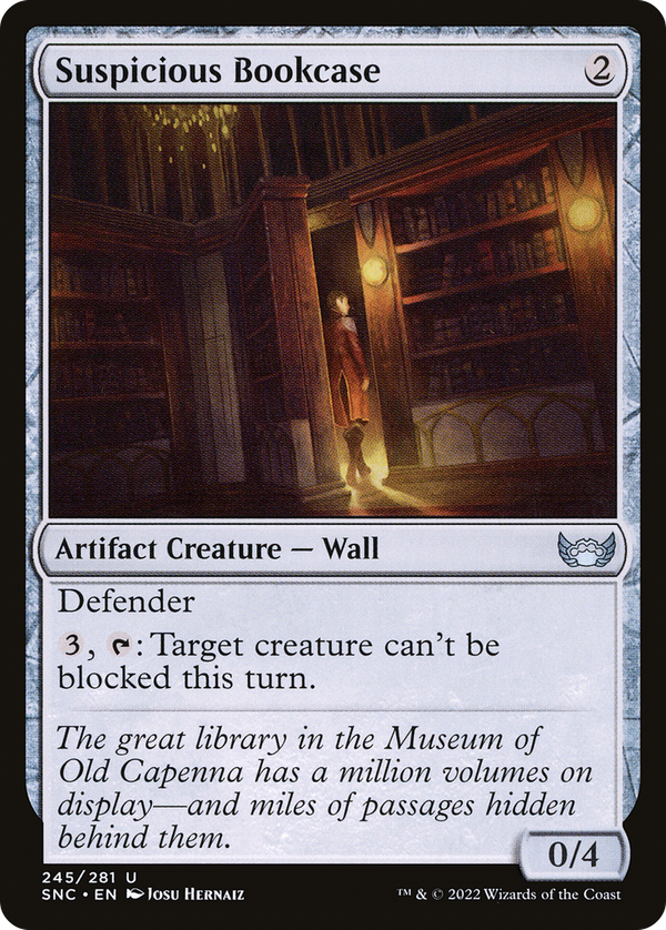 Suspicious Bookcase (snc)