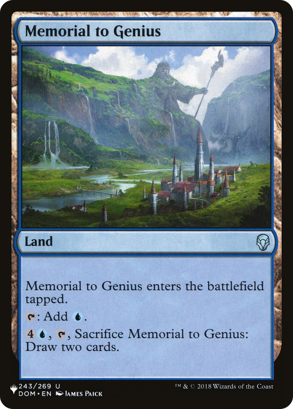 Memorial to Genius (plst)