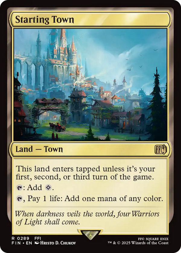 Starting Town (fin)