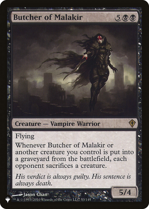 Butcher of Malakir (plst)