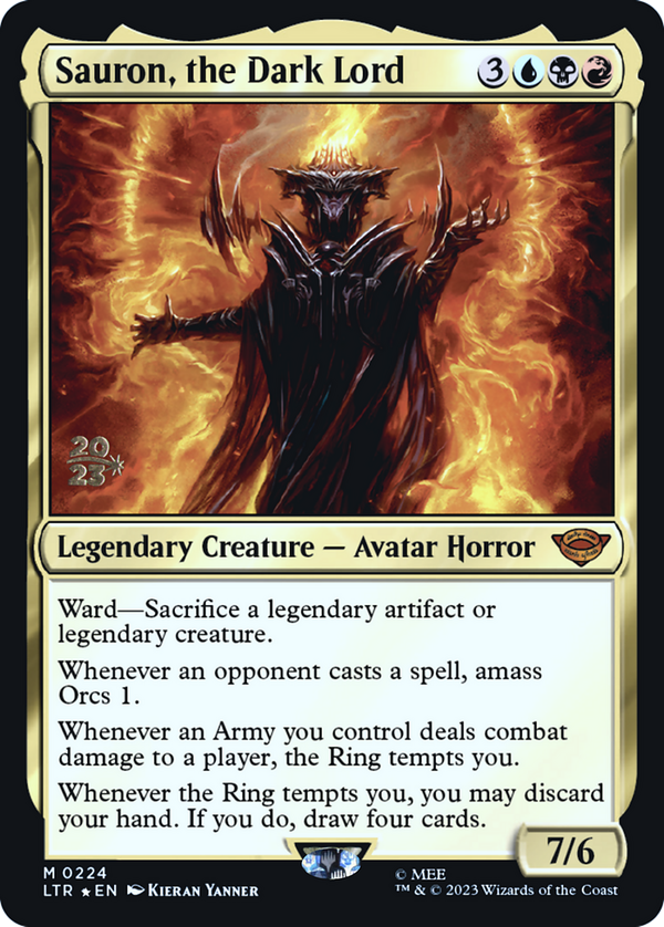 Sauron, the Dark Lord (pltr)