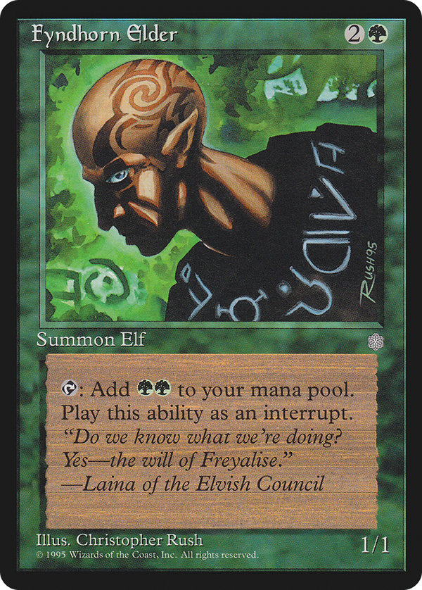 Fyndhorn Elder (ice)