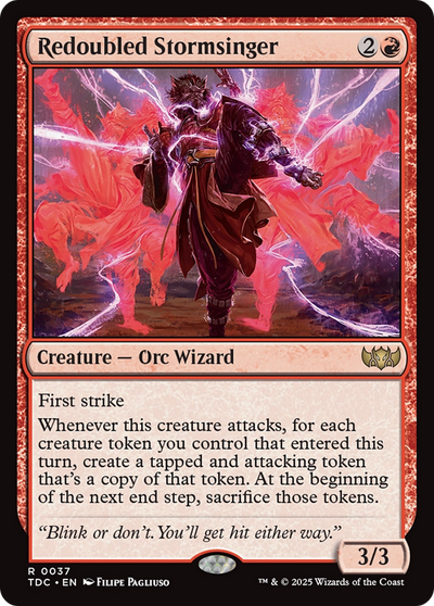 Redoubled Stormsinger