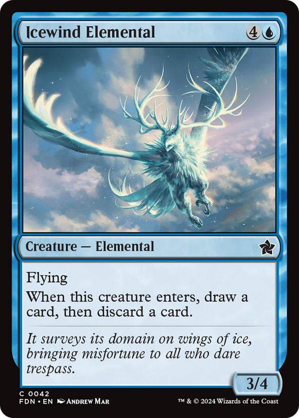 Icewind Elemental (fdn)