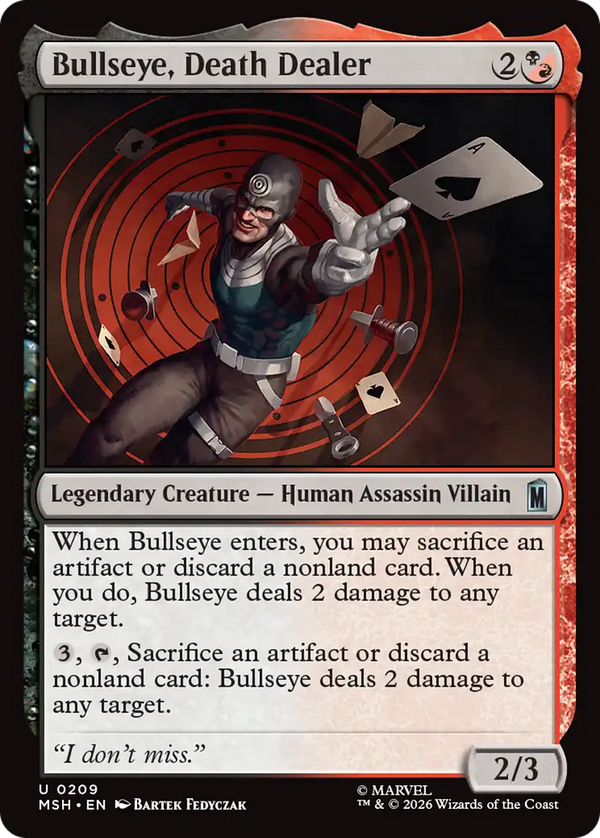 Bullseye, Death Dealer (msh)