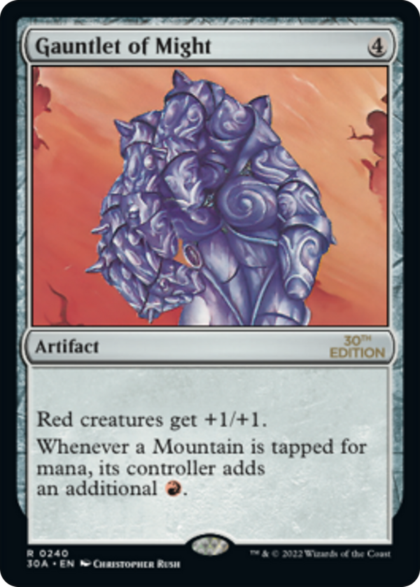 Gauntlet of Might (30a)