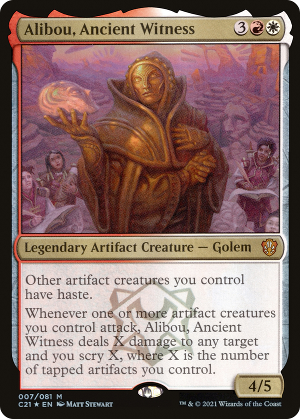 Alibou, Ancient Witness (c21)