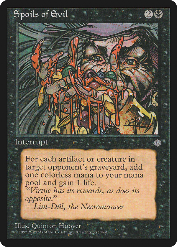 Spoils of Evil (ice)