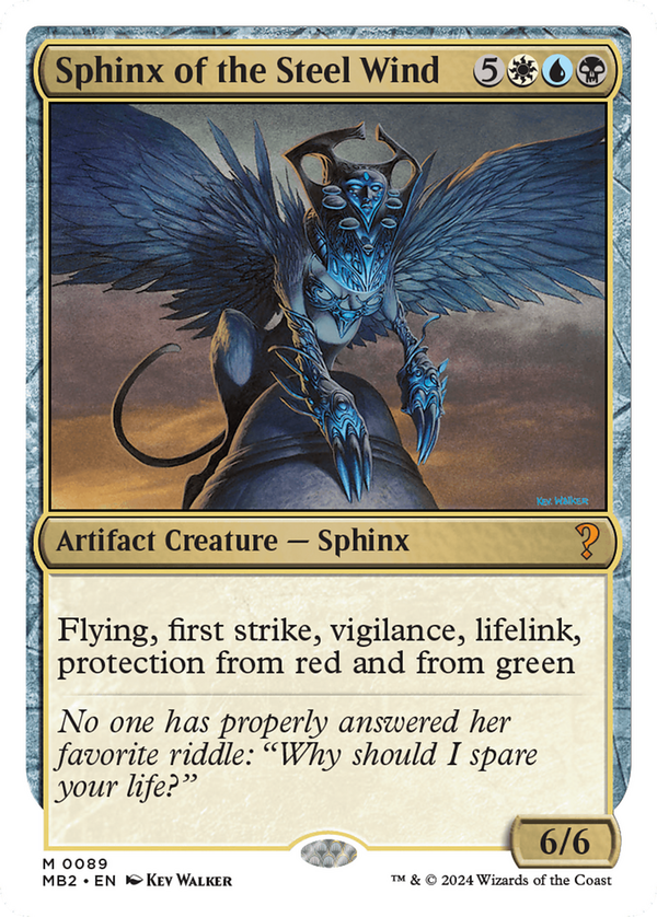 Sphinx of the Steel Wind (mb2)