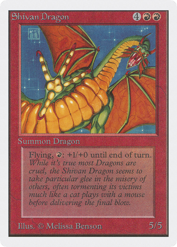 Shivan Dragon (2ed)