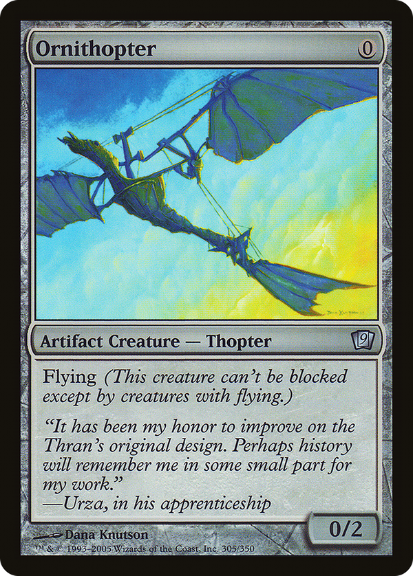 Ornithopter (9ed)