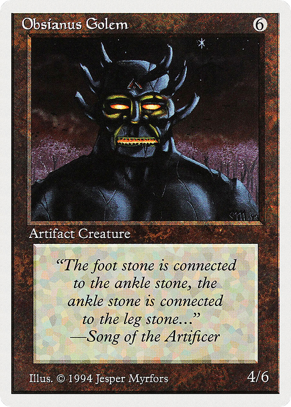 Obsianus Golem (sum)