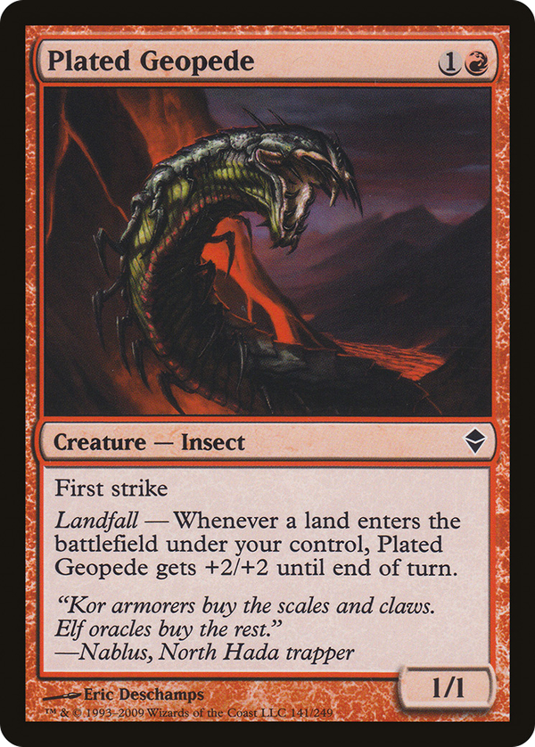 Plated Geopede (zen)