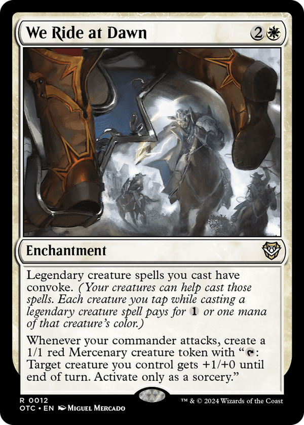 We Ride at Dawn (otc)