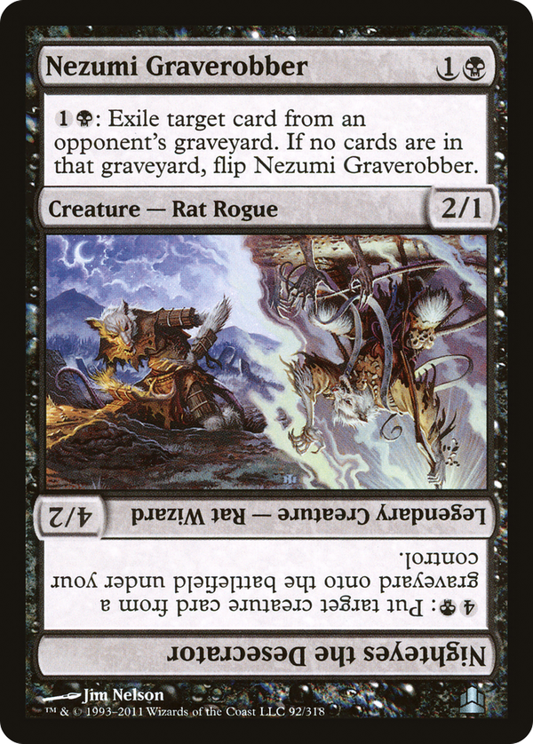 Nezumi Graverobber // Nighteyes the Desecrator (cmd)