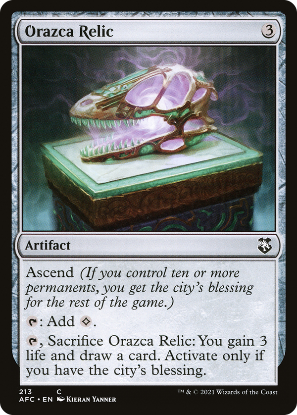 Orazca Relic (afc)