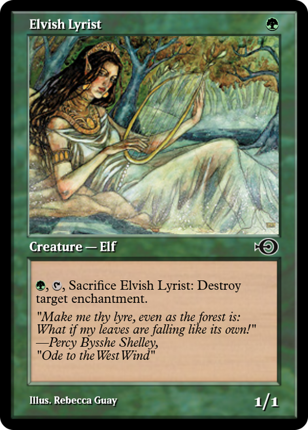 Elvish Lyrist (prm)