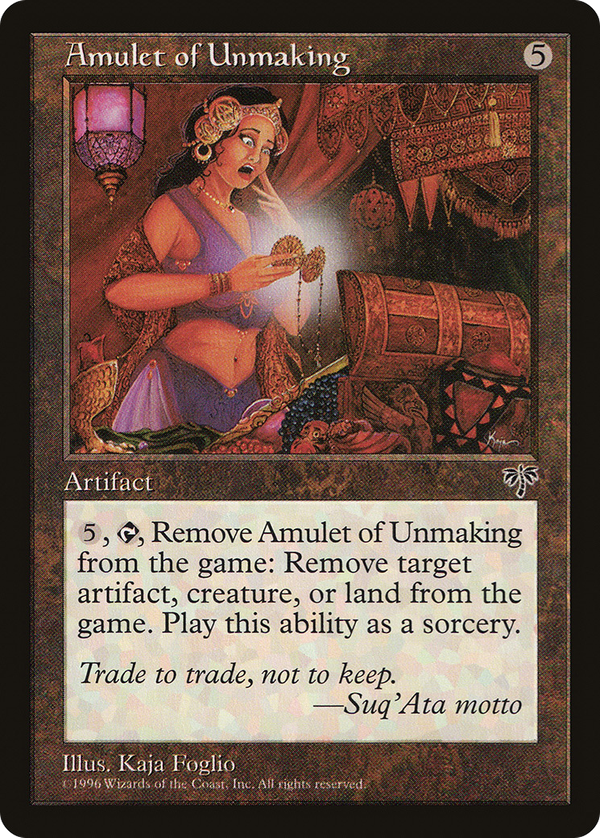Amulet of Unmaking (mir)