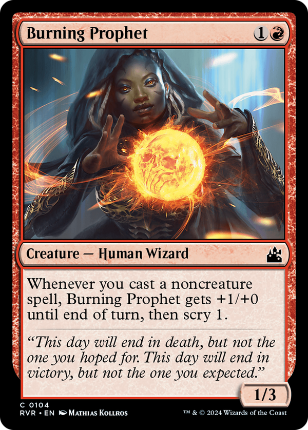 Burning Prophet (rvr)