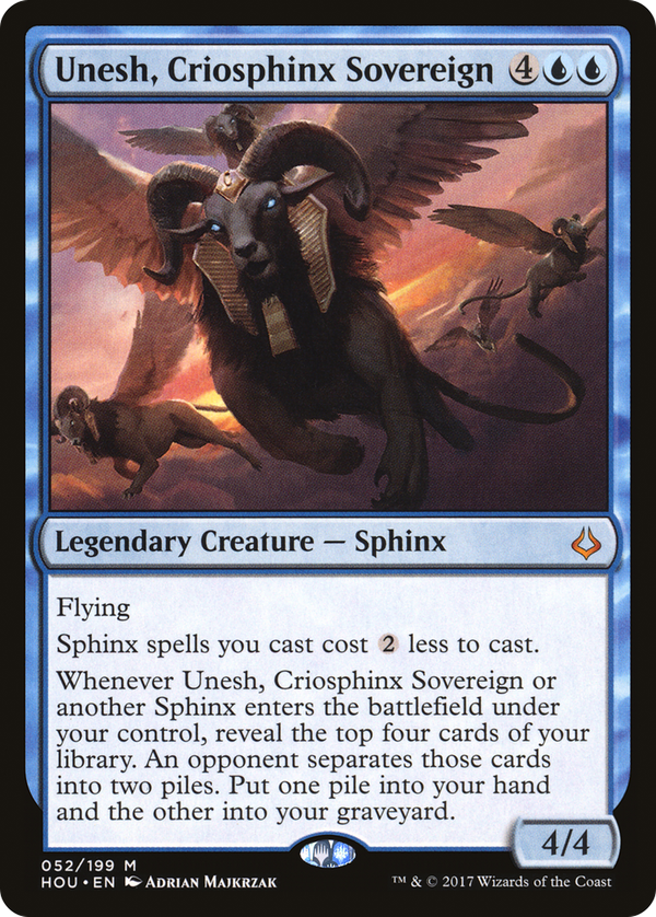 Unesh, Criosphinx Sovereign (hou)