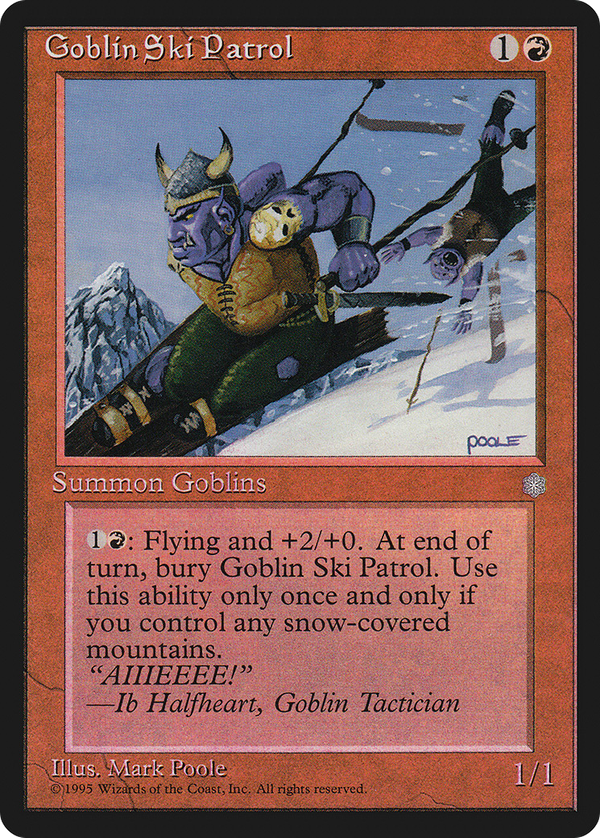 Goblin Ski Patrol (ice)