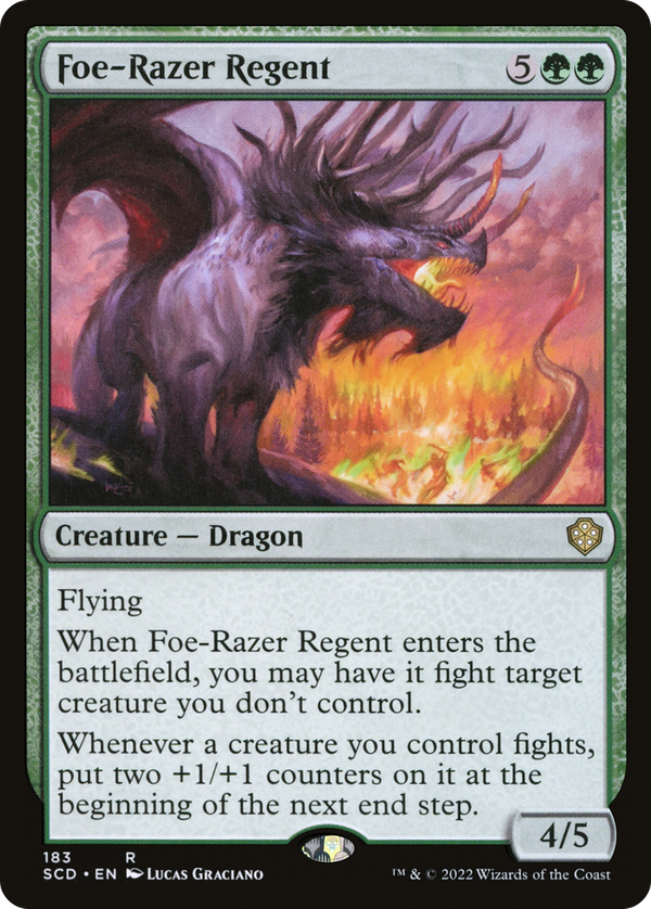 Foe-Razer Regent (scd)
