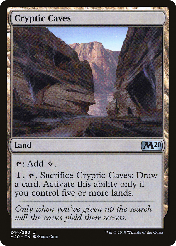 Cryptic Caves (m20)