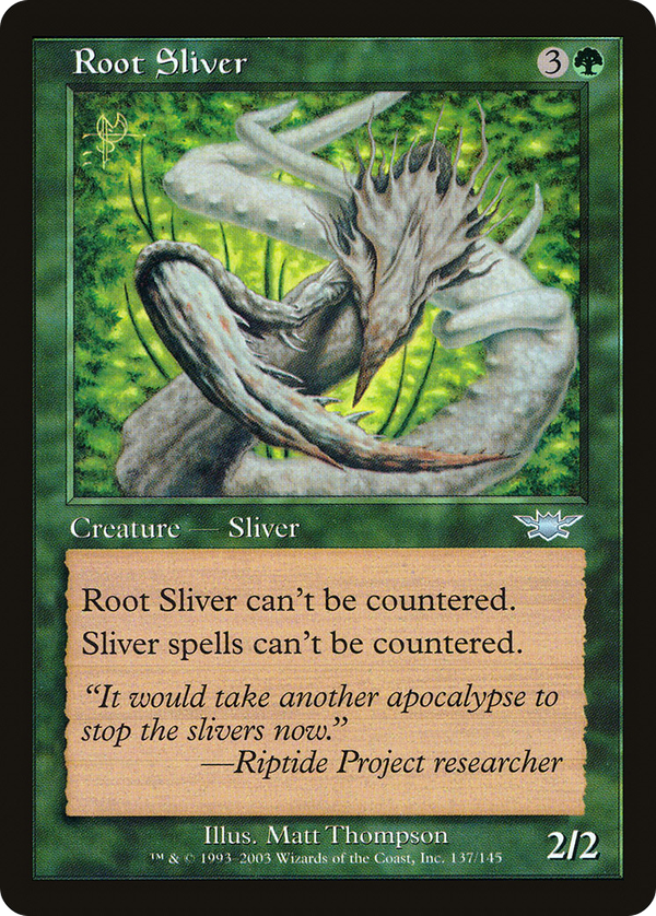 Root Sliver (lgn)