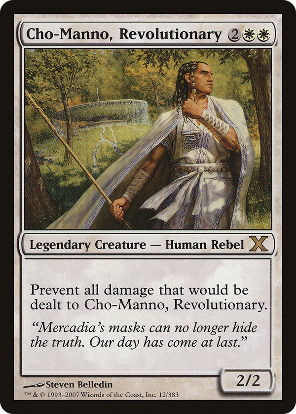Cho-Manno, Revolutionary (10e)