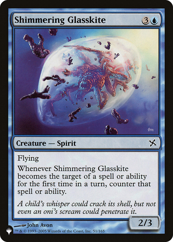 Shimmering Glasskite (plst)