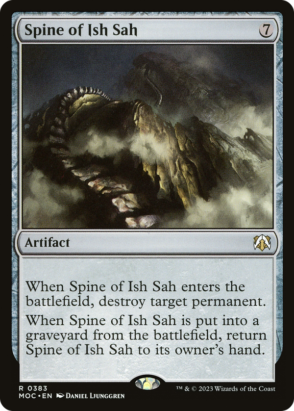 Spine of Ish Sah (moc)