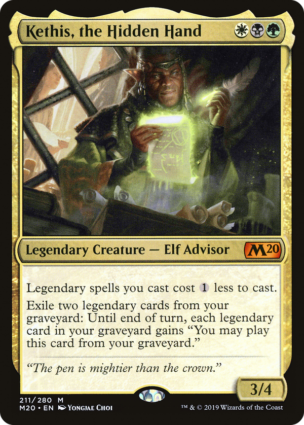 Kethis, the Hidden Hand (m20)