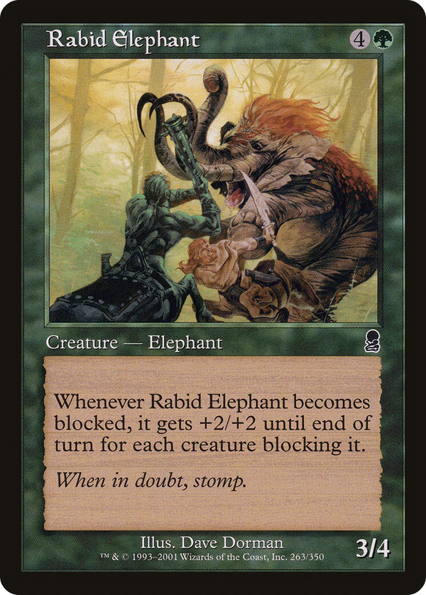 Rabid Elephant (ody)