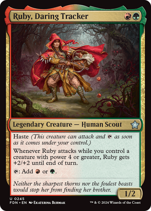 Ruby, Daring Tracker (fdn)