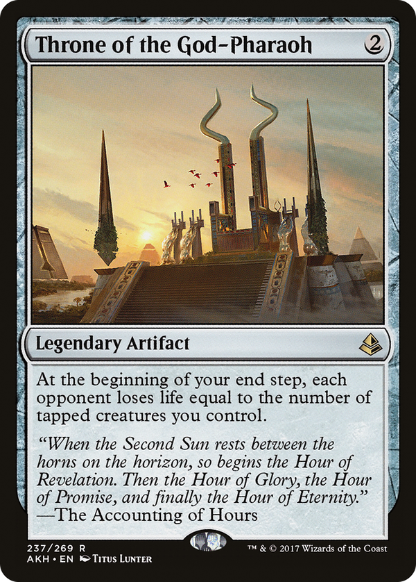 Throne of the God-Pharaoh (akh)