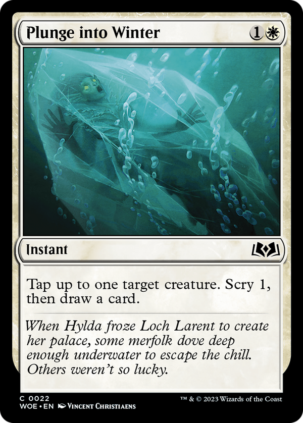 Plunge into Winter (woe)
