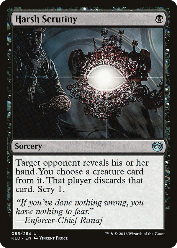Harsh Scrutiny (kld)