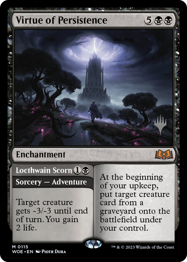 Virtue of Persistence // Locthwain Scorn (pwoe)