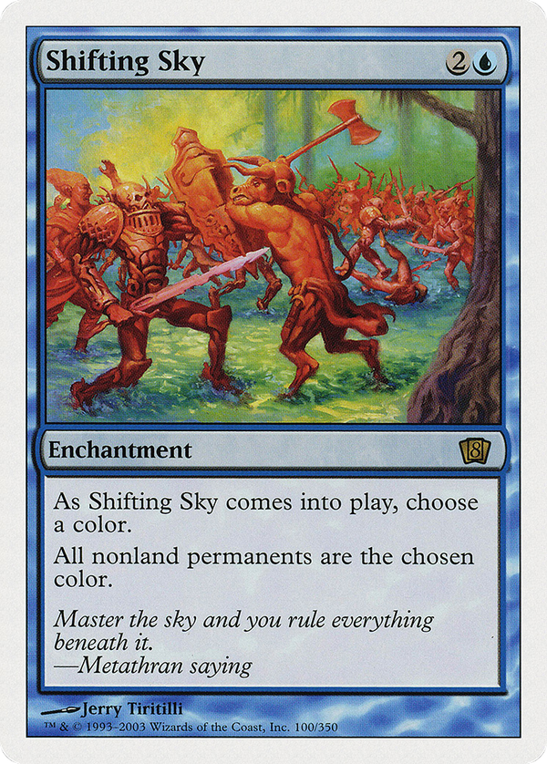 Shifting Sky (8ed)